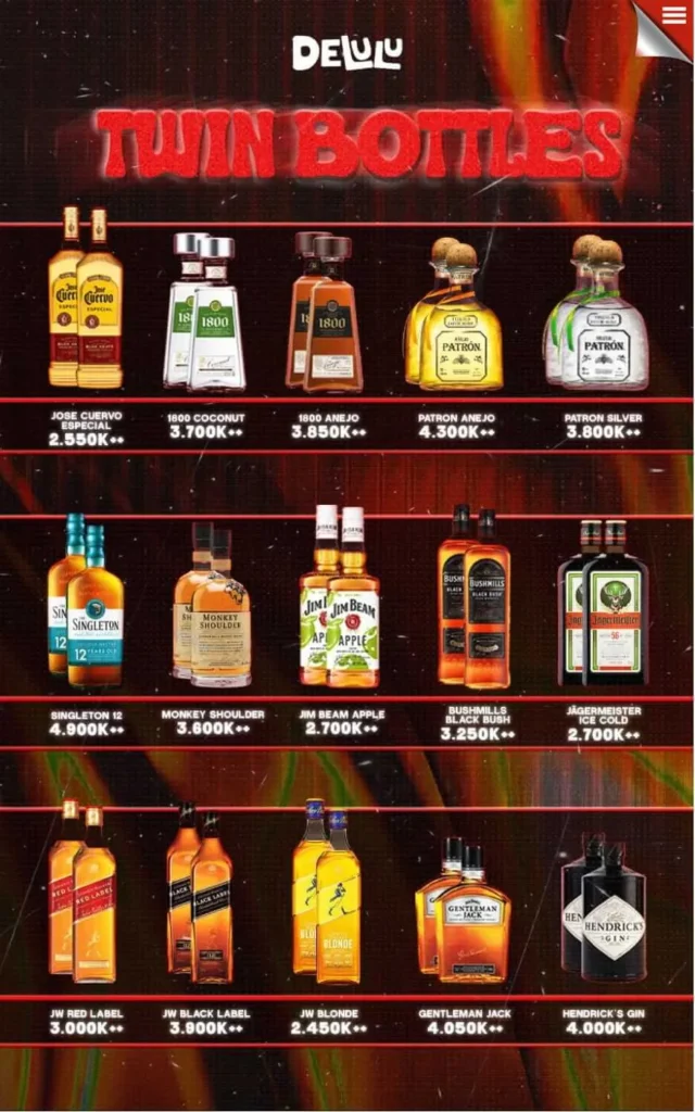 delulu jakarta menu
