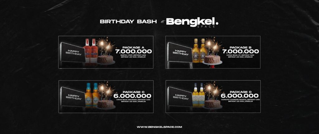 menu minuman bengkel space scbd
