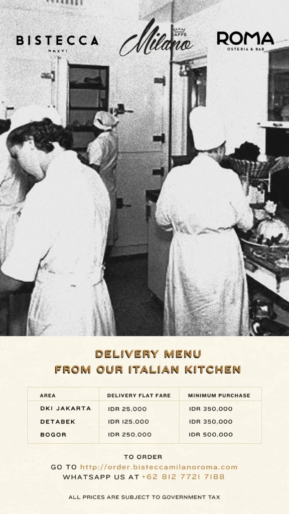 Roma Osteria Menu