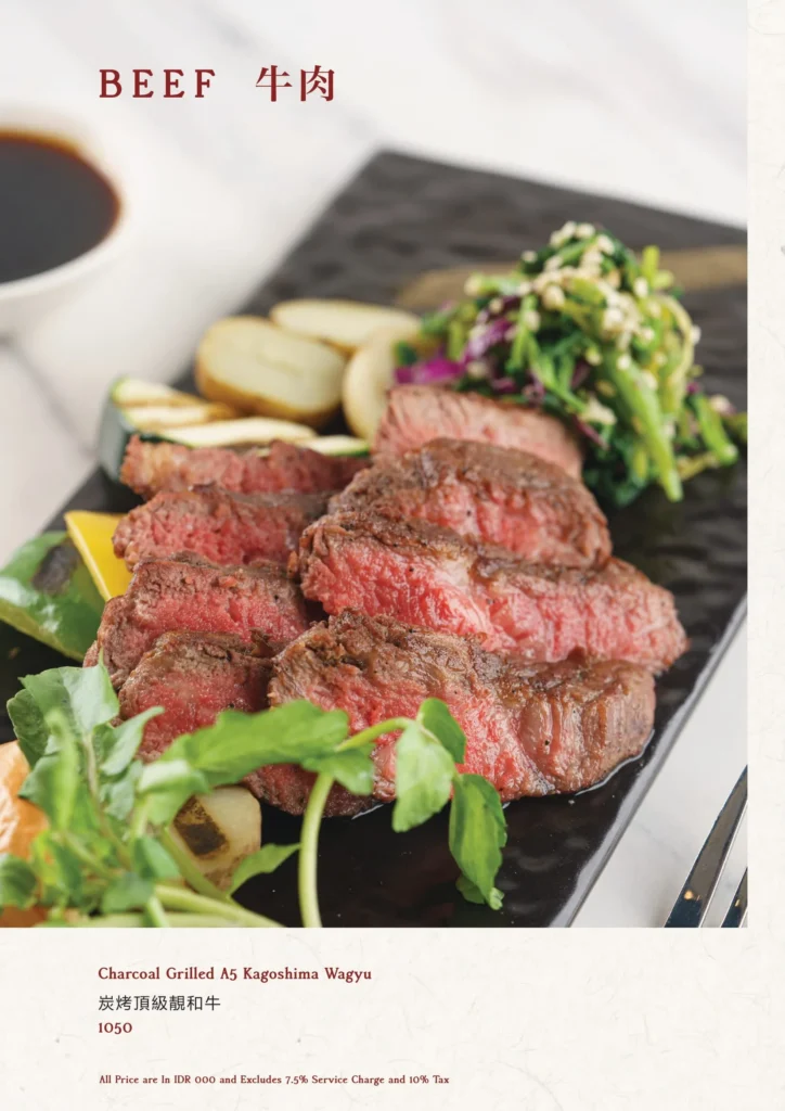 Twelve Chinese Dining Jakarta Menu