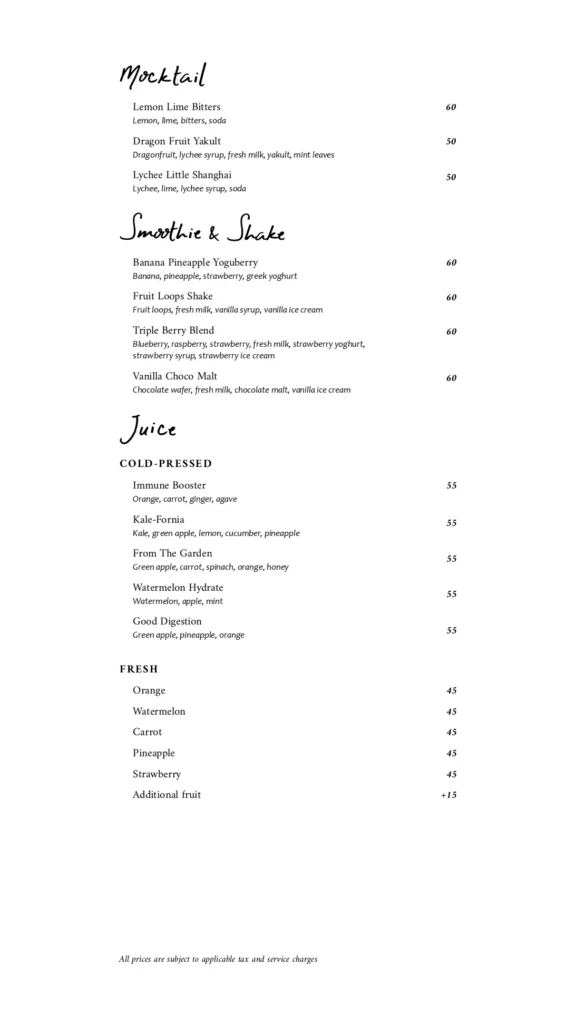 acta bresserie restaurant menu