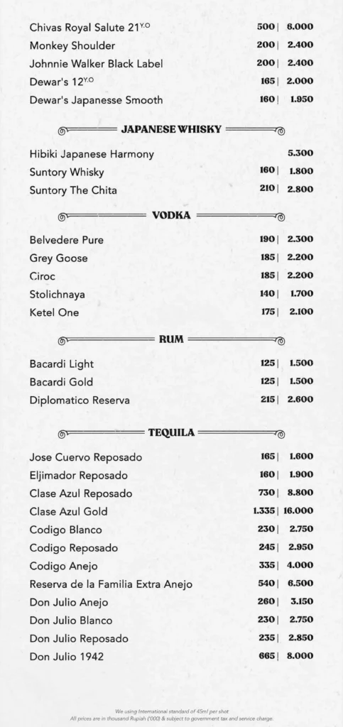 phoenix gastrobar menu