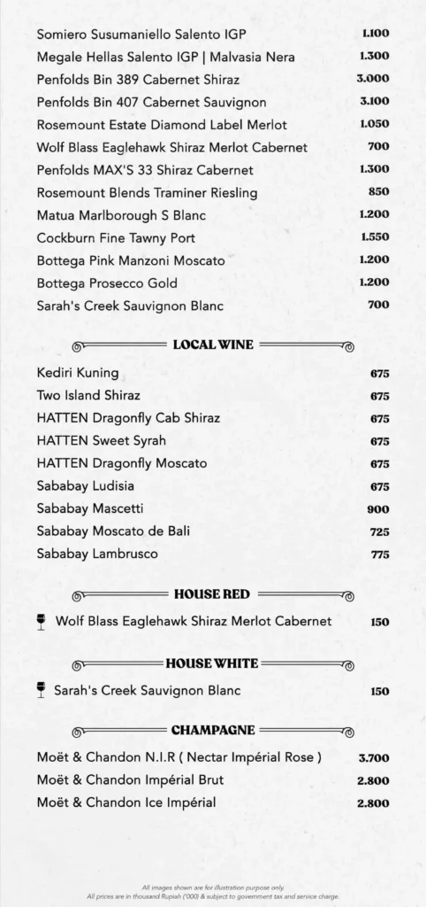 phoenix gastrobar menu