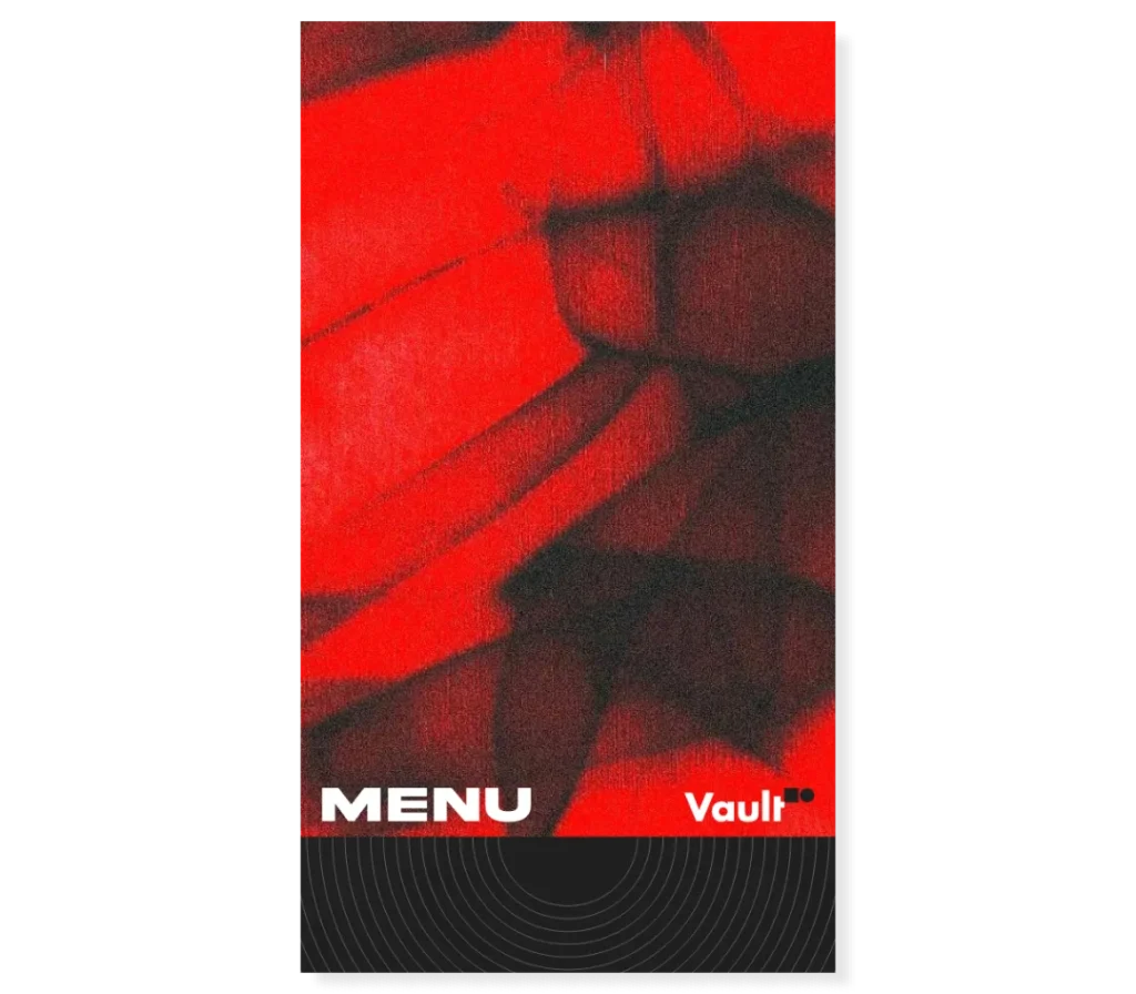 vault jakarta menu