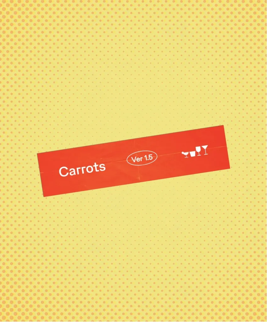 Carrots Bar SCBD Jakarta Menu