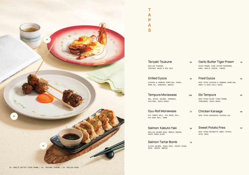 teru jakarta menu