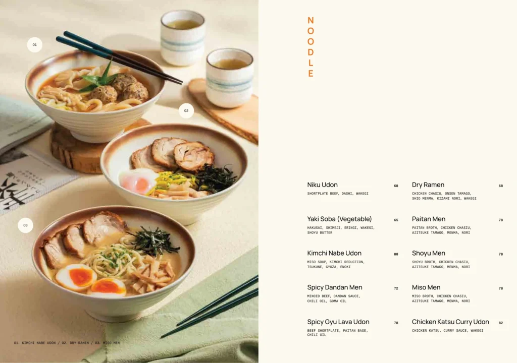 teru jakarta menu